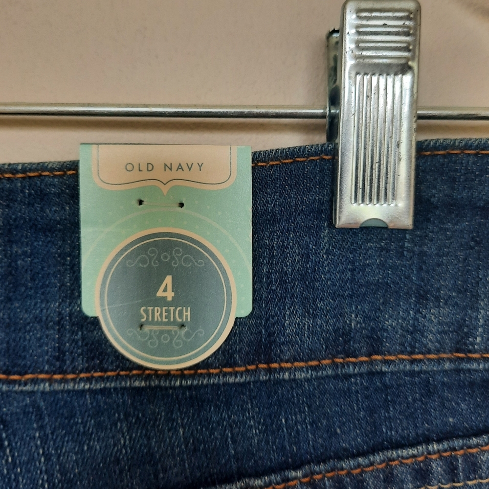 Old Navy High Rise Denim Pencil Skirt, Size 4, NWT - Picture 3 of 8